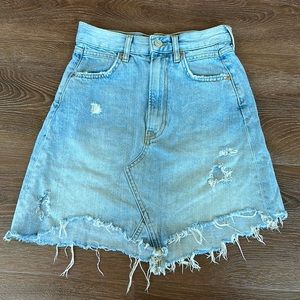 Jean Mini Skirt